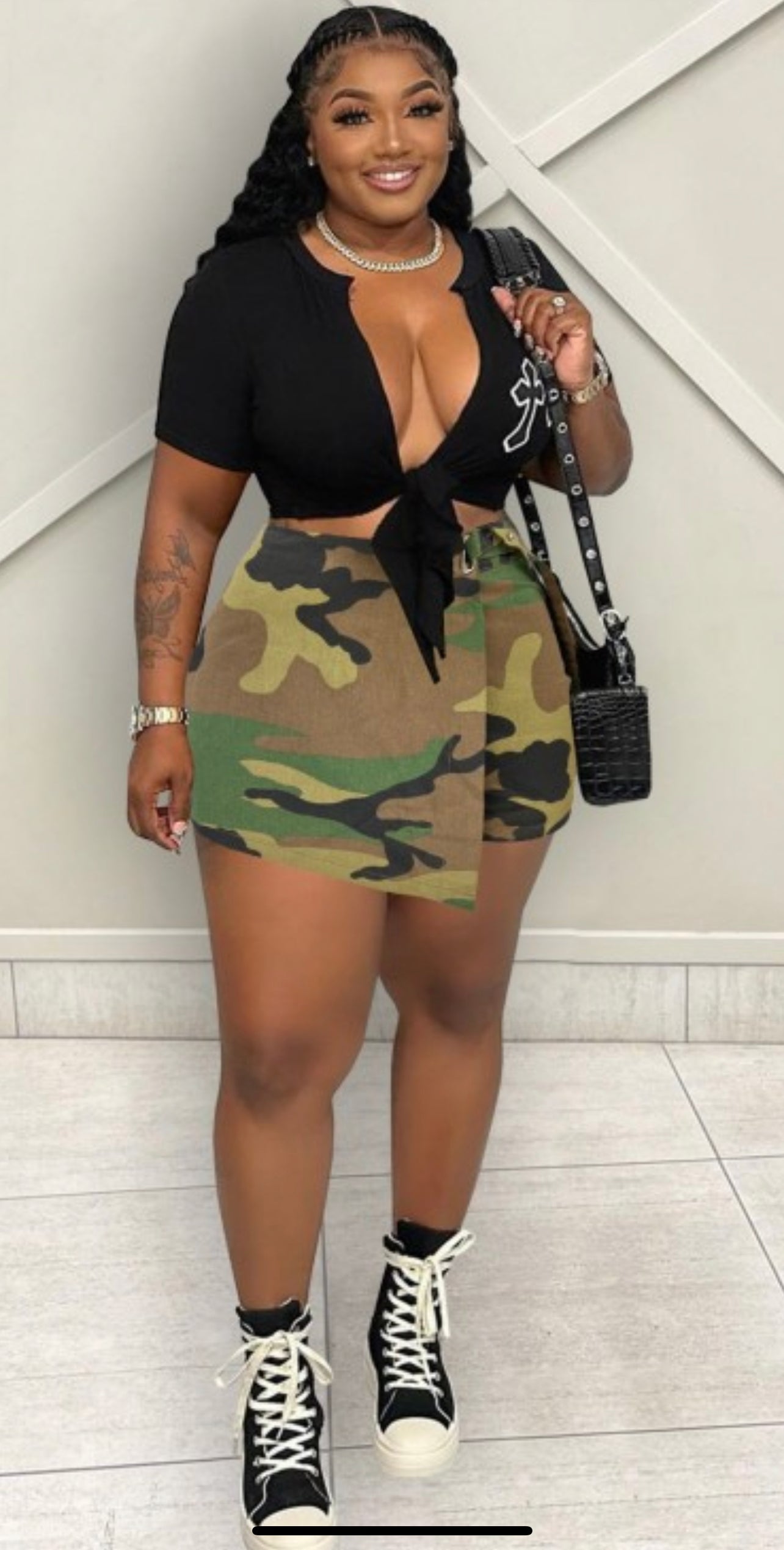 Camo Skort