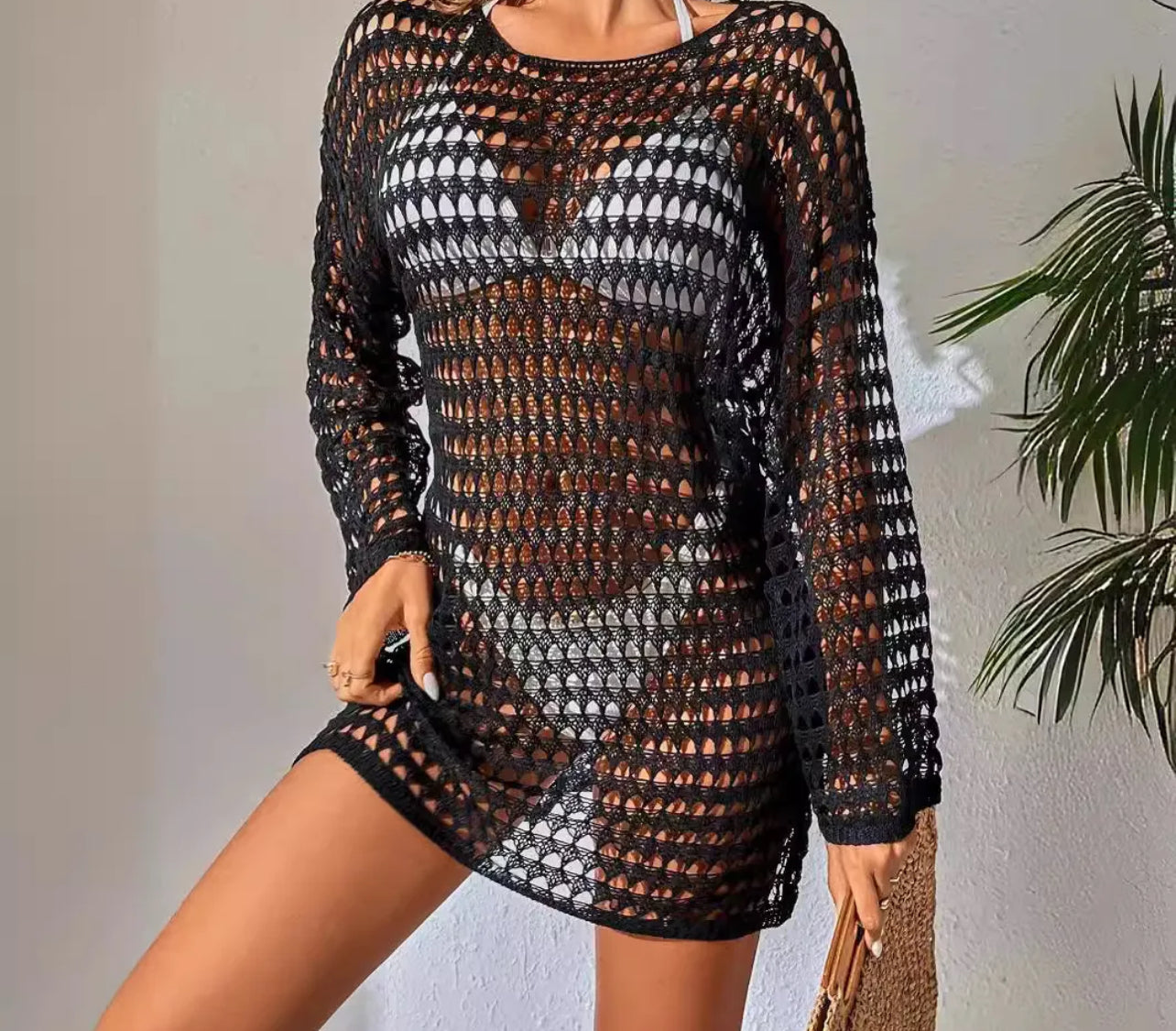 Knitted Bikini Cover-Up