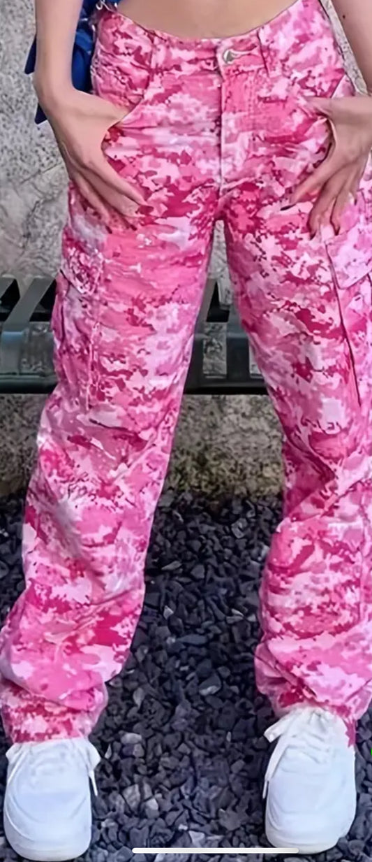 Pink Camo Pants